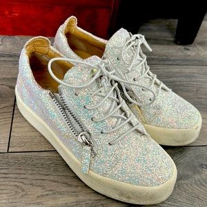 Giuseppe Zanotti glitter sneakers size 36